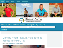 Tablet Screenshot of damianmotlo.com